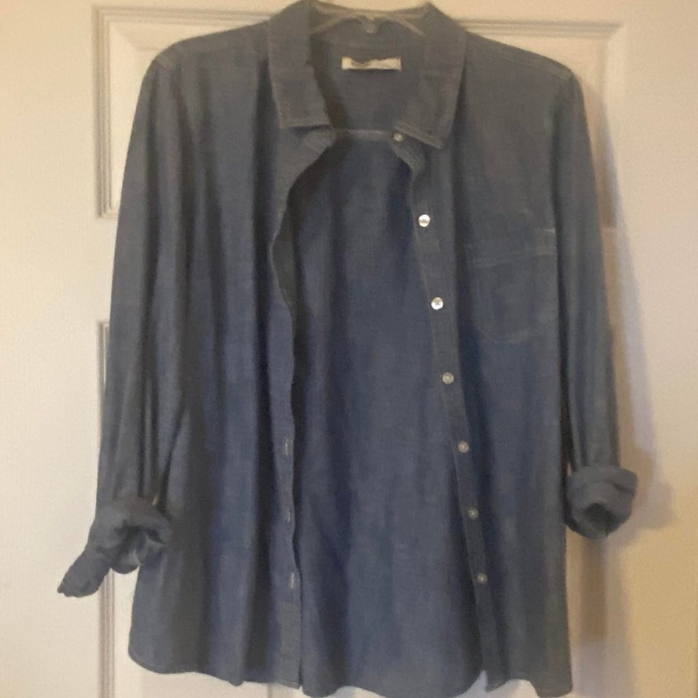Denim Button Down